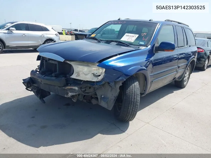 5GAES13P142303525 2004 Buick Rainier Cxl