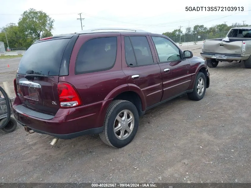 2007 Buick Rainier Cxl VIN: 5GADT13S572103913 Lot: 40262567