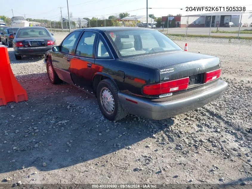 1996 Buick Regal Gran Sport VIN: 2G4WF52K6T1505338 Lot: 40330690