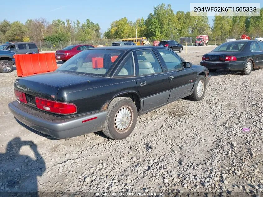 1996 Buick Regal Gran Sport VIN: 2G4WF52K6T1505338 Lot: 40330690