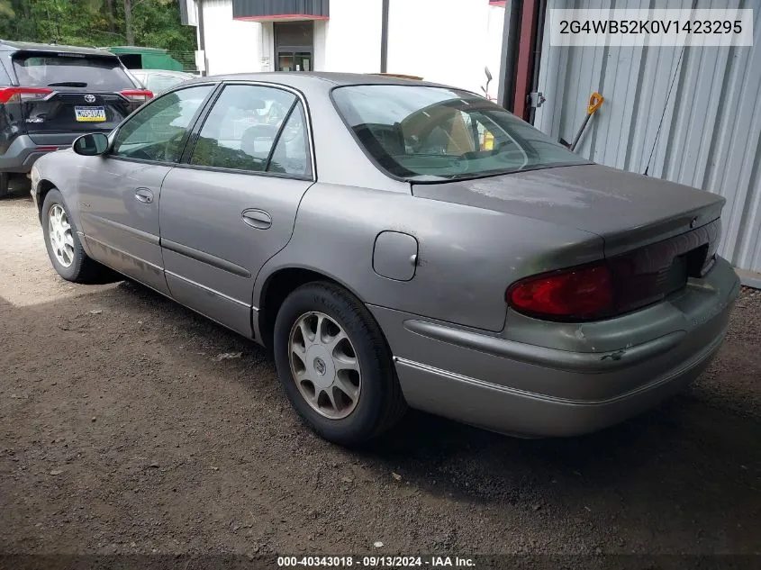 1997 Buick Regal Ls VIN: 2G4WB52K0V1423295 Lot: 40343018