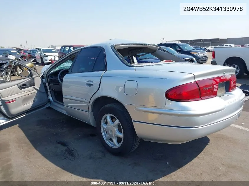 2004 Buick Regal Ls VIN: 2G4WB52K341330978 Lot: 40317197