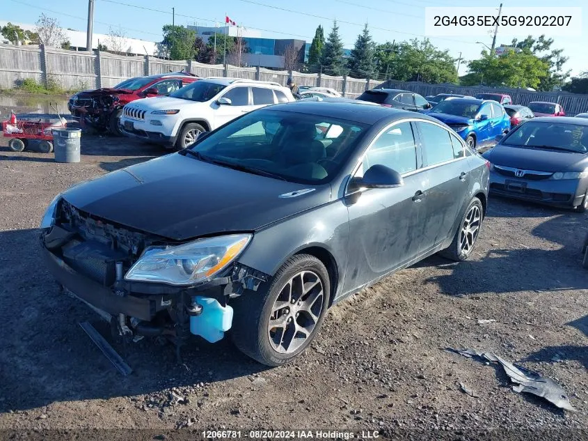 2016 Buick Regal VIN: 2G4G35EX5G9202207 Lot: 12066781