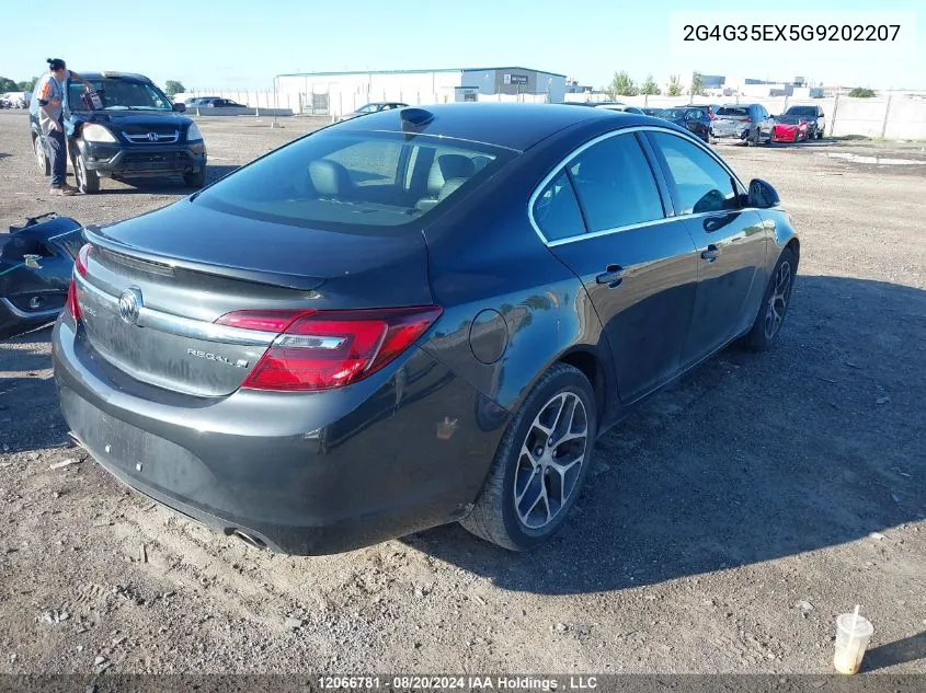 2016 Buick Regal VIN: 2G4G35EX5G9202207 Lot: 12066781