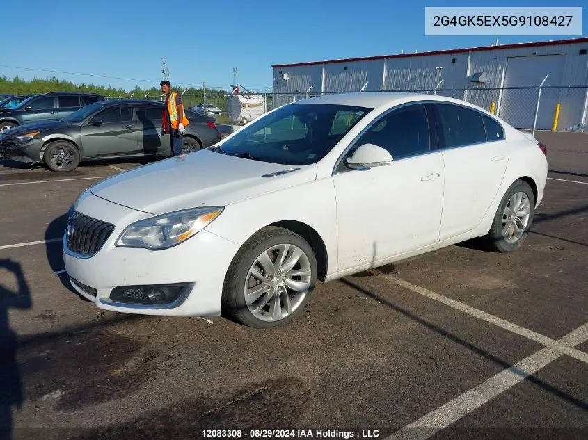 2016 Buick Regal VIN: 2G4GK5EX5G9108427 Lot: 12083308