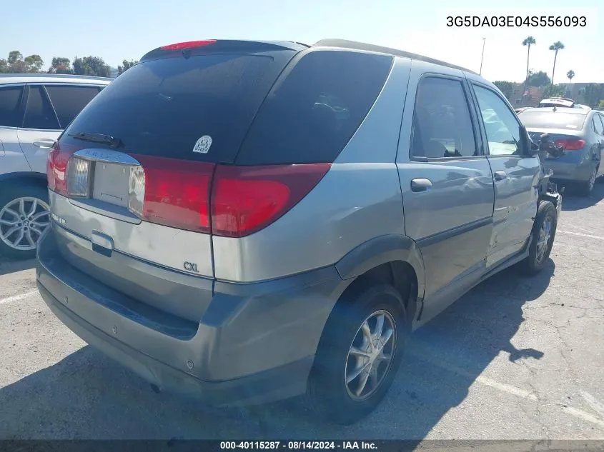 2004 Buick Rendezvous Cx VIN: 3G5DA03E04S556093 Lot: 40115287