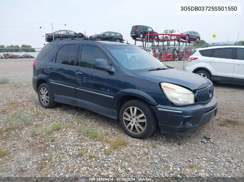 3G5DB03725S501550 2005 Buick Rendezvous Cx