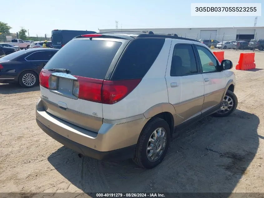 2005 Buick Rendezvous Cx VIN: 3G5DB03705S523255 Lot: 40191279