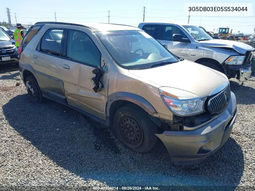 3G5DB03E05S534044 2005 Buick Rendezvous Cx