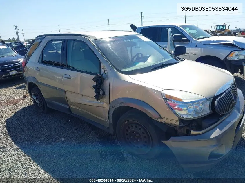 3G5DB03E05S534044 2005 Buick Rendezvous Cx