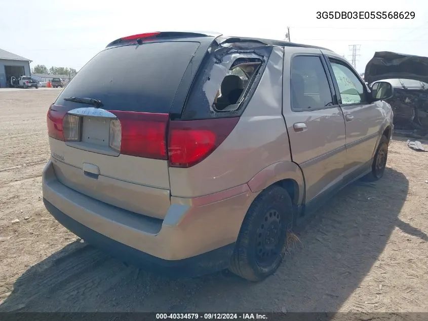 2005 Buick Rendezvous Cx/Cxl VIN: 3G5DB03E05S568629 Lot: 40334579