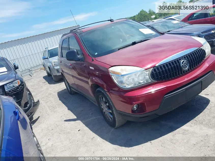 2006 Buick Rendezvous Cx VIN: 3G5DA03L56S521390 Lot: 39701754