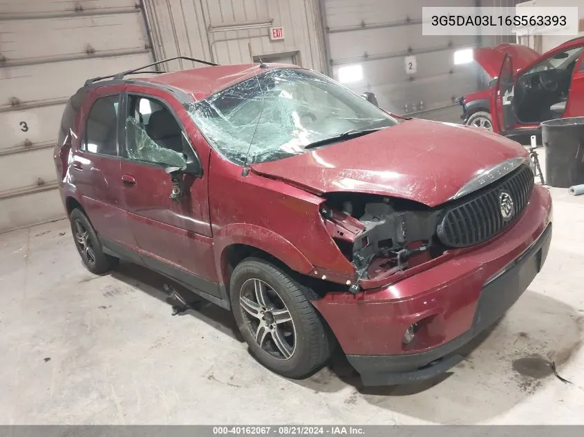 2006 Buick Rendezvous Cx/Cxl VIN: 3G5DA03L16S563393 Lot: 40162067