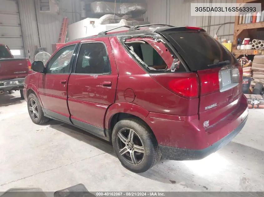 3G5DA03L16S563393 2006 Buick Rendezvous Cx/Cxl