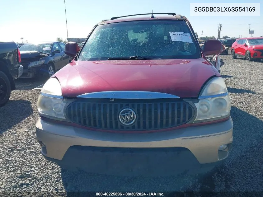 2006 Buick Rendezvous Cx VIN: 3G5DB03LX6S554169 Lot: 40225896