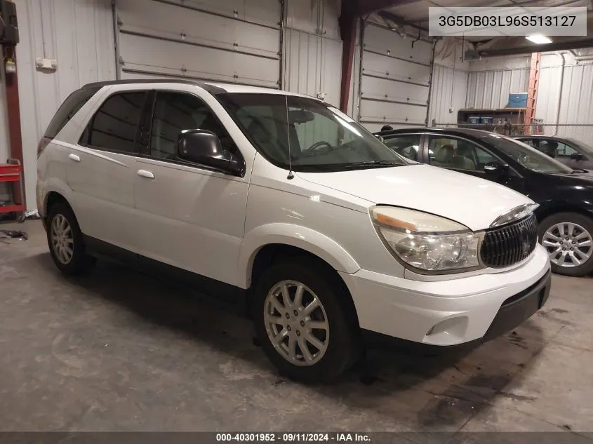 2006 Buick Rendezvous Cx VIN: 3G5DB03L96S513127 Lot: 40301952