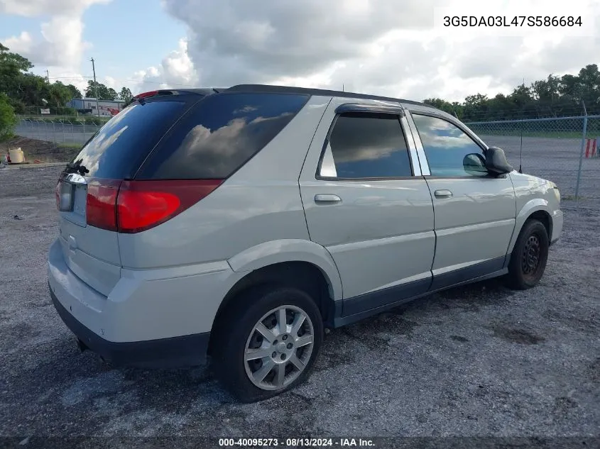 3G5DA03L47S586684 2007 Buick Rendezvous Cx