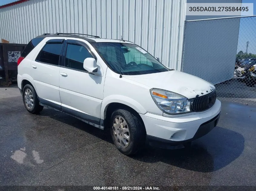 2007 Buick Rendezvous Cxl VIN: 3G5DA03L27S584495 Lot: 40148181