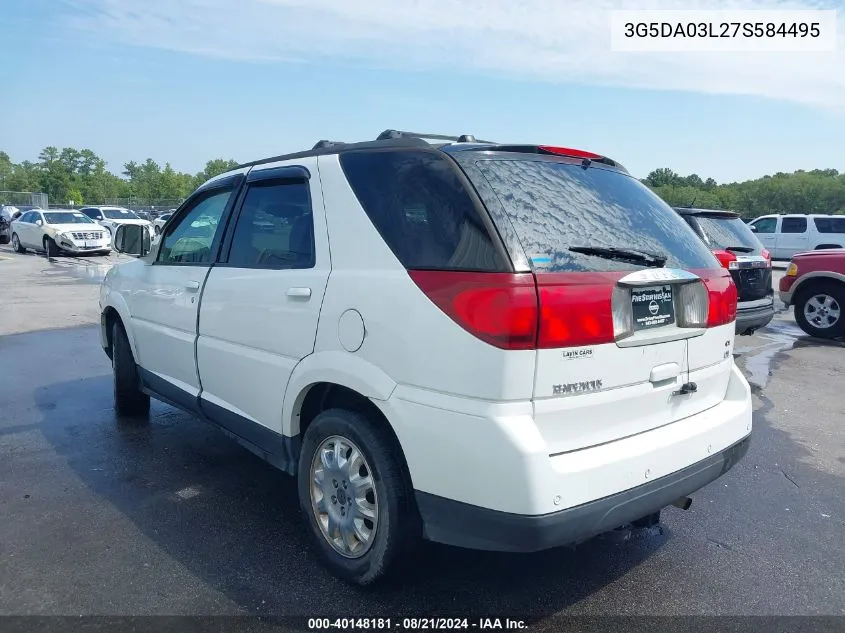 2007 Buick Rendezvous Cxl VIN: 3G5DA03L27S584495 Lot: 40148181