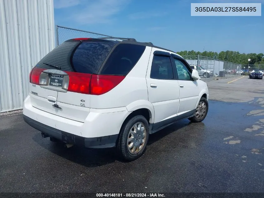 2007 Buick Rendezvous Cxl VIN: 3G5DA03L27S584495 Lot: 40148181