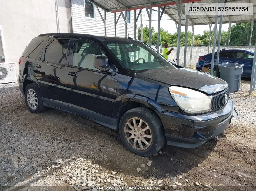 2007 Buick Rendezvous Cx VIN: 3G5DA03L57S555654 Lot: 40285338