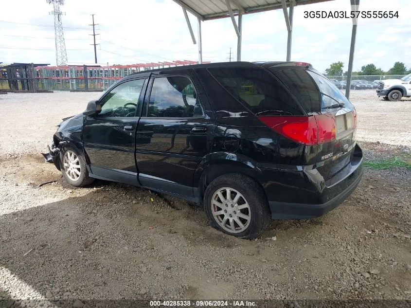 2007 Buick Rendezvous Cx VIN: 3G5DA03L57S555654 Lot: 40285338