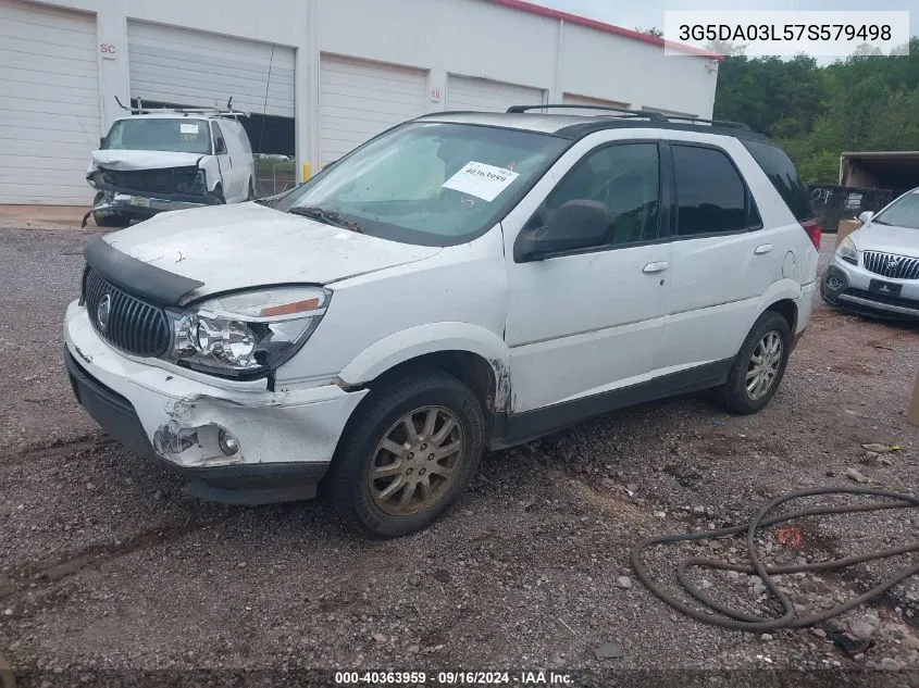 3G5DA03L57S579498 2007 Buick Rendezvous Cx