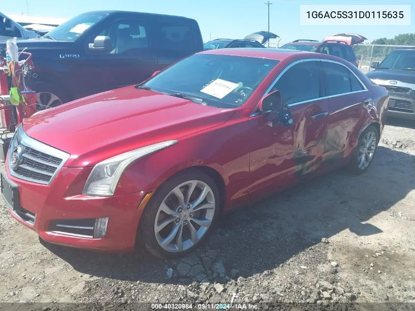 1G6AC5S31D0115635 2013 Cadillac Ats Performance