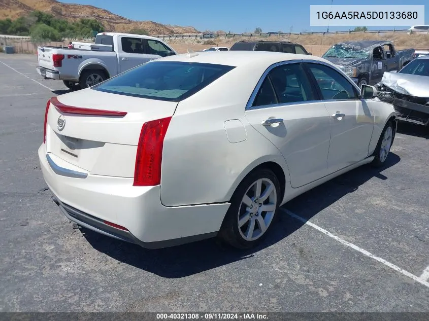 2013 Cadillac Ats Standard VIN: 1G6AA5RA5D0133680 Lot: 40321308