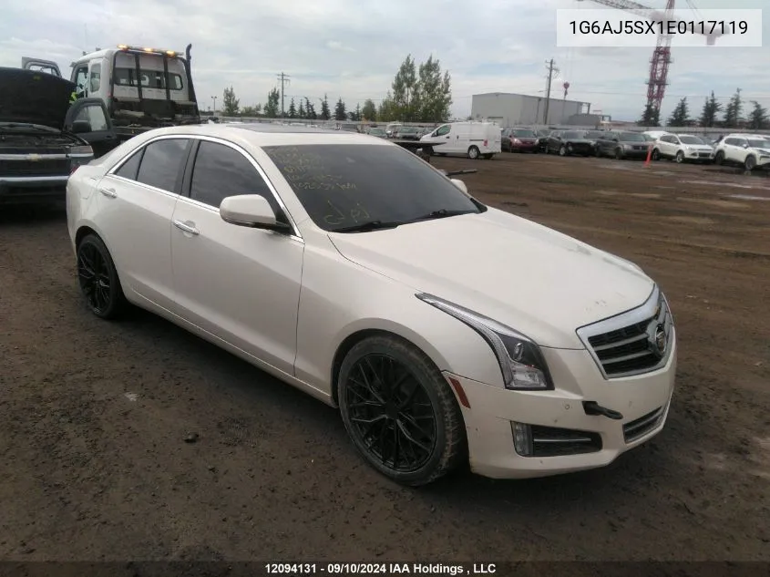 2014 Cadillac Ats VIN: 1G6AJ5SX1E0117119 Lot: 12094131