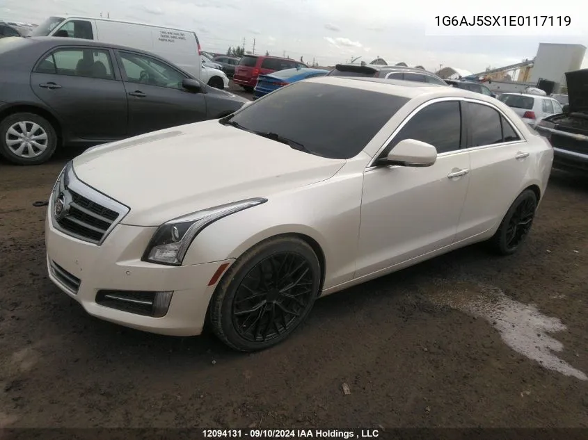 2014 Cadillac Ats VIN: 1G6AJ5SX1E0117119 Lot: 12094131