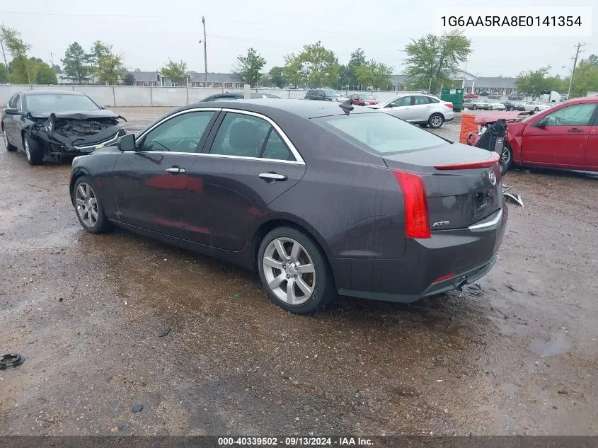 2014 Cadillac Ats VIN: 1G6AA5RA8E0141354 Lot: 40339502