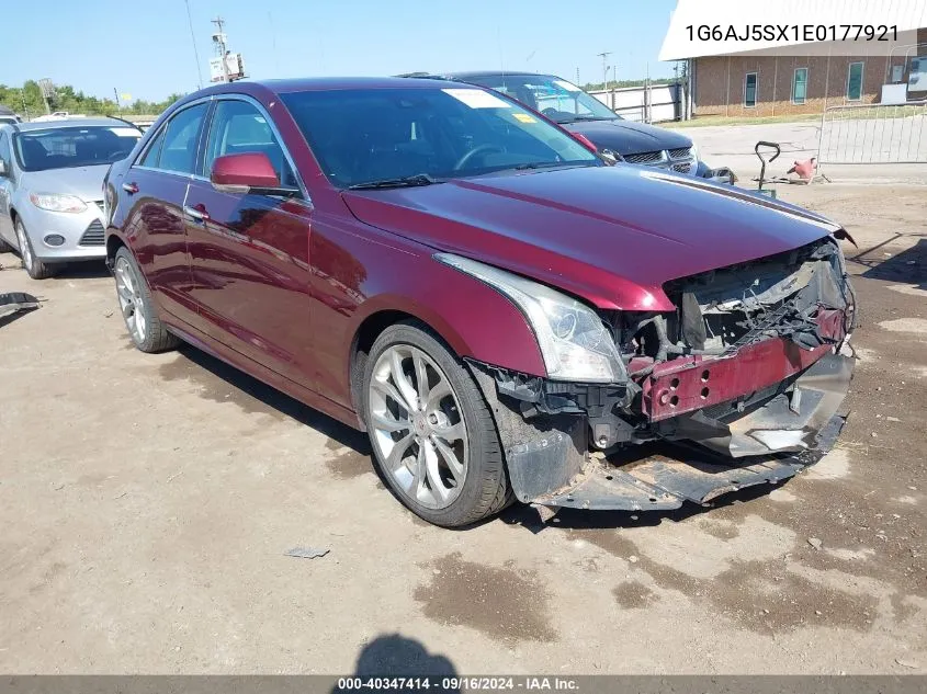 2014 Cadillac Ats Performance VIN: 1G6AJ5SX1E0177921 Lot: 40347414