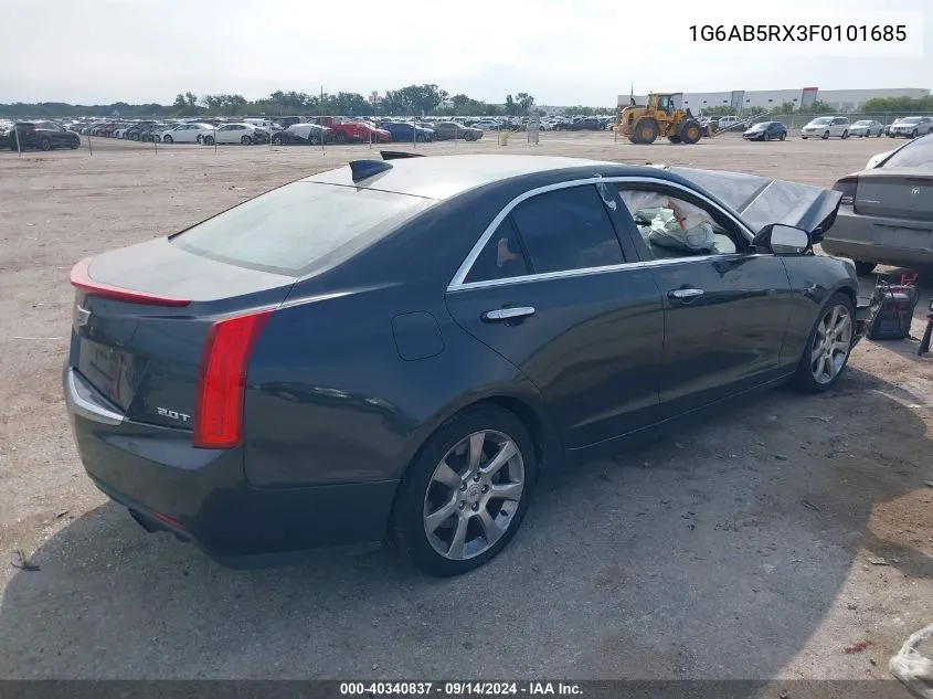 2015 Cadillac Ats Luxury VIN: 1G6AB5RX3F0101685 Lot: 40340837