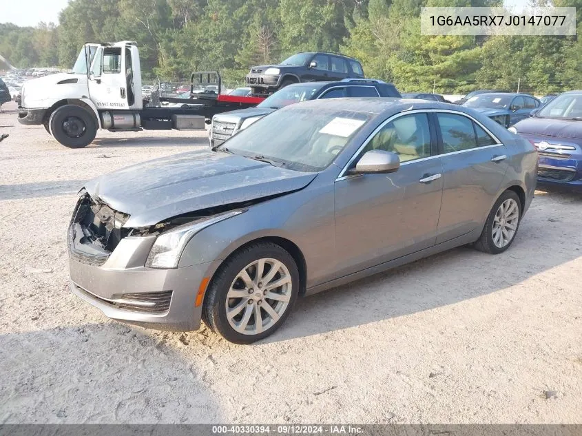 2018 Cadillac Ats VIN: 1G6AA5RX7J0147077 Lot: 40330394