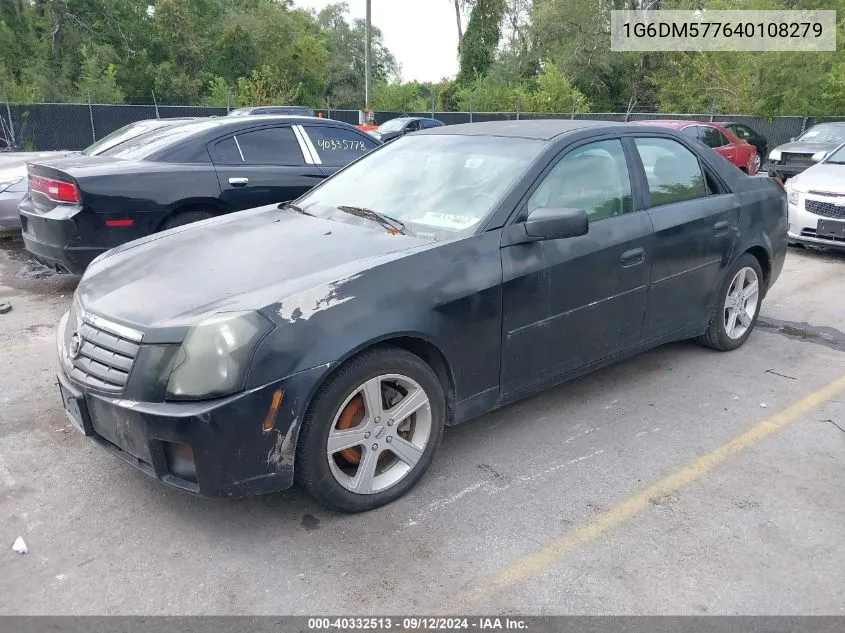 1G6DM577640108279 2004 Cadillac Cts Standard