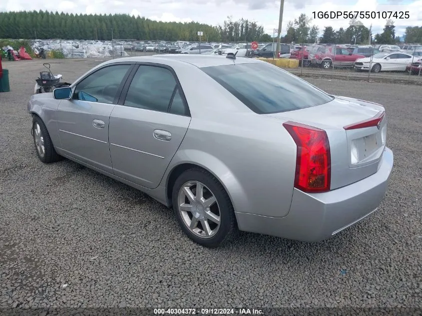 1G6DP567550107425 2005 Cadillac Cts Standard