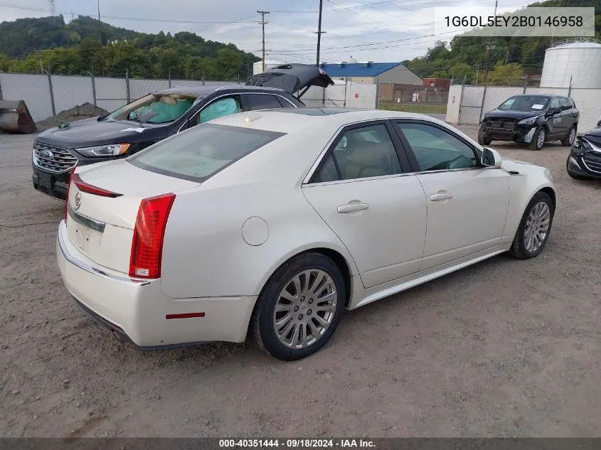 2011 Cadillac Cts Performance Collection VIN: 1G6DL5EY2B0146958 Lot: 40351444