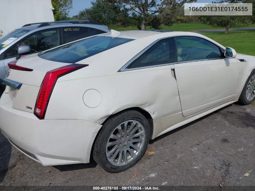 2014 Cadillac Cts Premium VIN: 1G6DD1E31E0174555 Lot: 40276185