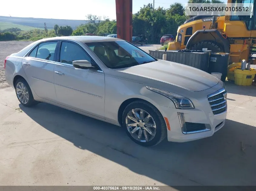 2015 Cadillac Cts Luxury Collection VIN: 1G6AR5SX6F0105512 Lot: 40375624