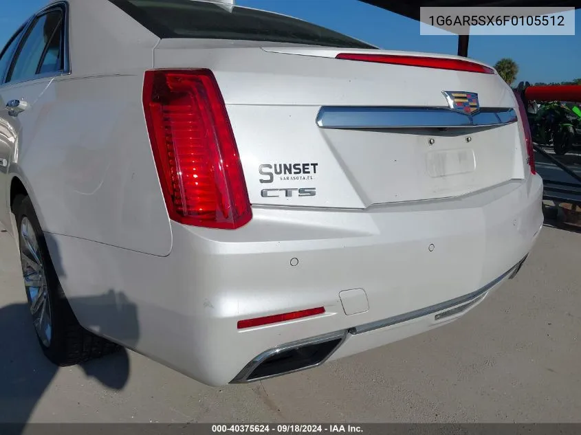 1G6AR5SX6F0105512 2015 Cadillac Cts Luxury Collection