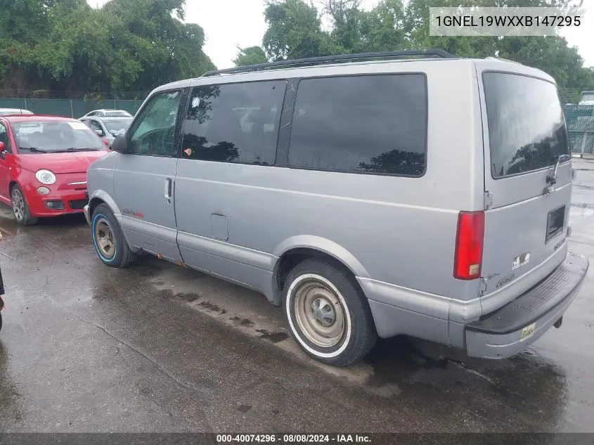 1999 Chevrolet Astro VIN: 1GNEL19WXXB147295 Lot: 40074296