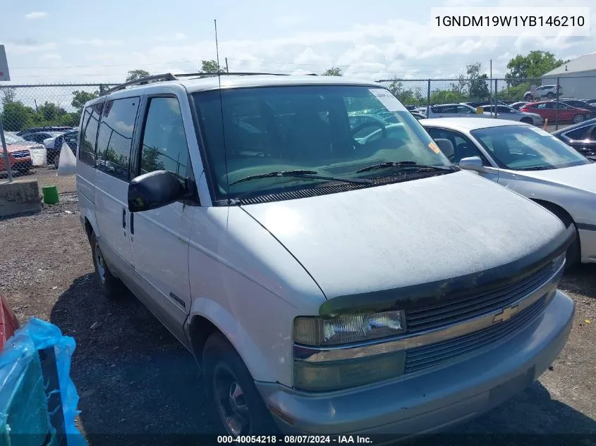 1GNDM19W1YB146210 2000 Chevrolet Astro