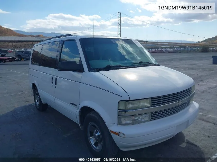 2001 Chevrolet Astro Ls VIN: 1GNDM19W91B145019 Lot: 40353057