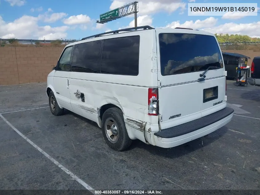 2001 Chevrolet Astro Ls VIN: 1GNDM19W91B145019 Lot: 40353057