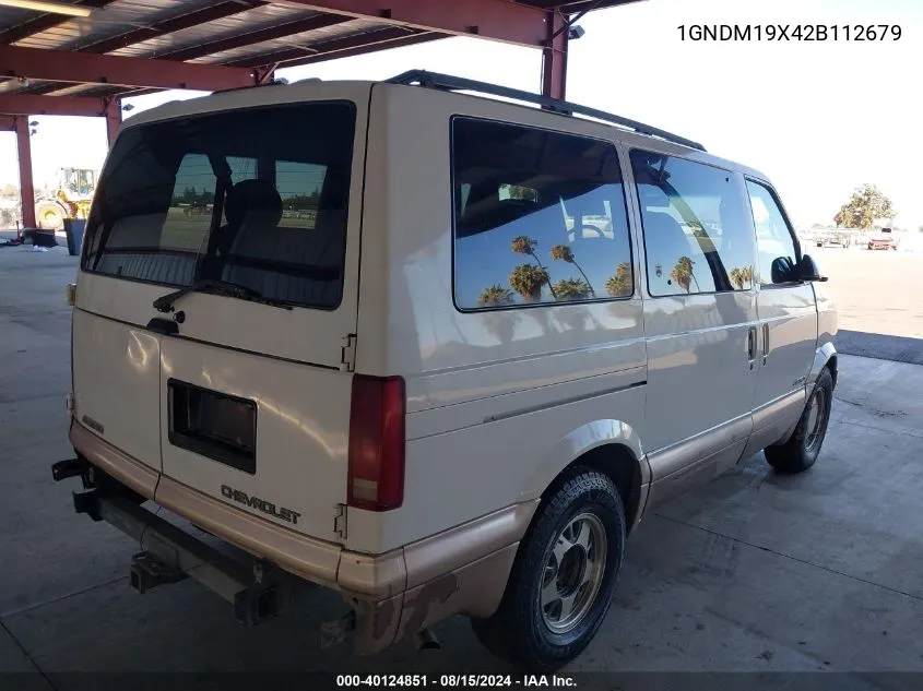 1GNDM19X42B112679 2002 Chevrolet Astro Ls