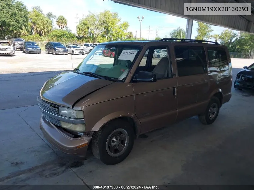 2002 Chevrolet Astro Ls VIN: 1GNDM19XX2B130393 Lot: 40197908