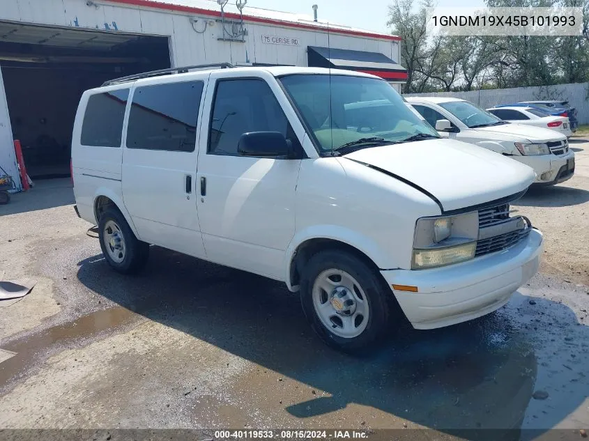 2005 Chevrolet Astro VIN: 1GNDM19X45B101993 Lot: 40119533