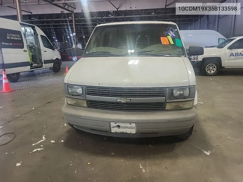 2005 Chevrolet Astro VIN: 1GCDM19X35B133598 Lot: 40361390