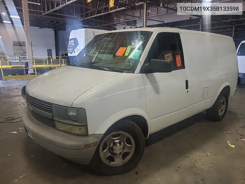 2005 Chevrolet Astro VIN: 1GCDM19X35B133598 Lot: 40361390